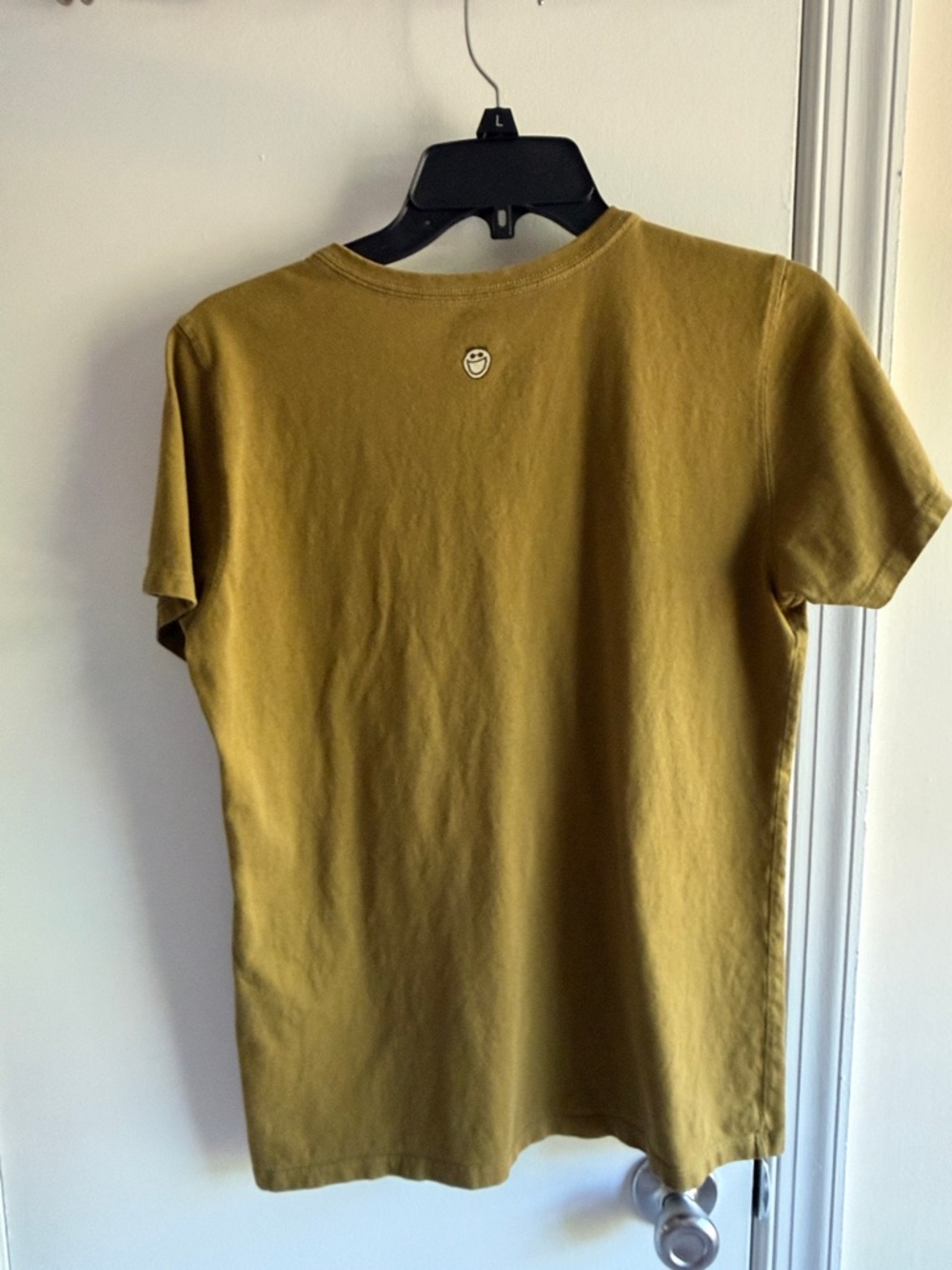 Life Is Good Olive V-Neck Tee with Pinecone Print - Picture 3 of 3